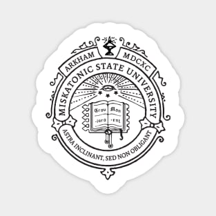 Miskatonic State University Seal Magnet