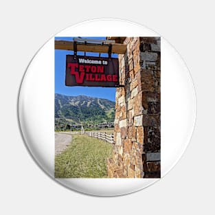 Teton Village, Wyoming Pin