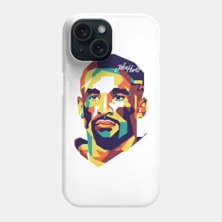 Jalen Hurts Colorfull WPAP Phone Case