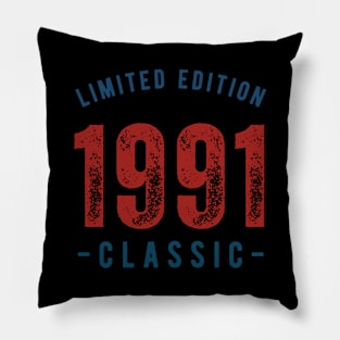 Limited Edition Classic 1991 Pillow