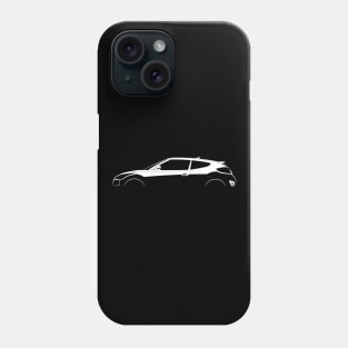 Hyundai Veloster Turbo Silhouette Phone Case