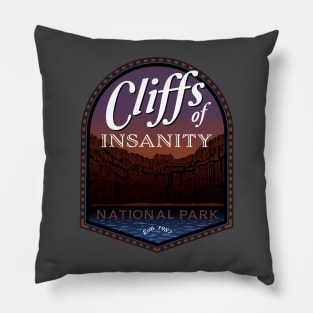 The Cliffs of Insanity Pillow