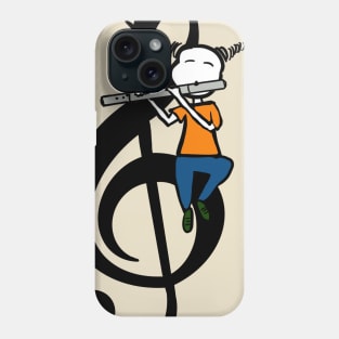 Flute live Phone Case