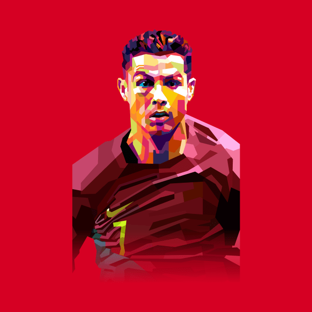 Cristiano Ronaldo Portugal WPAP by awangwidyatama