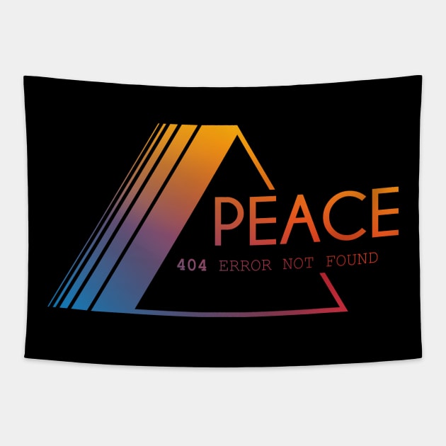 Peace Not Found Tapestry by Insomnia_Project