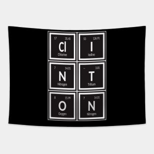 Clinton City | Periodic Table Tapestry