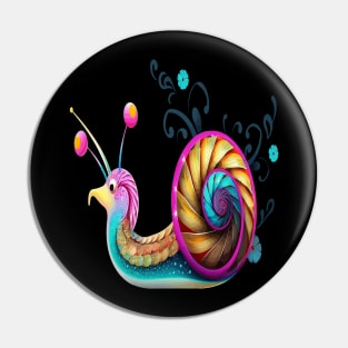 Snail Smiling Pin