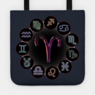 Aries/The Ram Zodiac Symbol. Tote