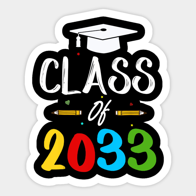 Class Of 2033 Grow With Me Shirt Gift Ideas For Kids - Class Of 2033 ...