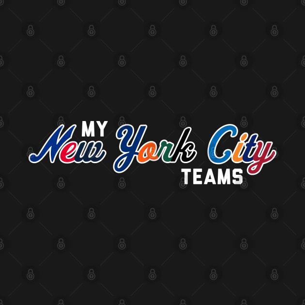 New York City Sports T-Shirt by Kings83