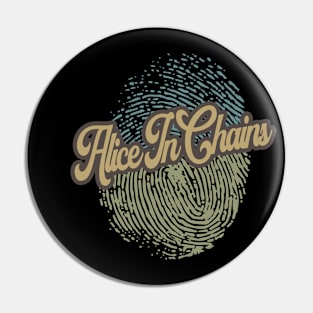 Alice In Chains Fingerprint Pin