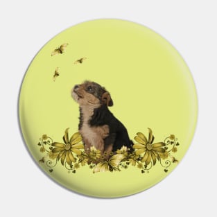 Cute yorkshire terrier Pin