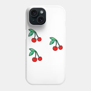 3 Cherries Phone Case