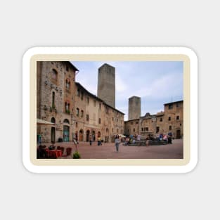 San Gimignano in Tuscany Magnet