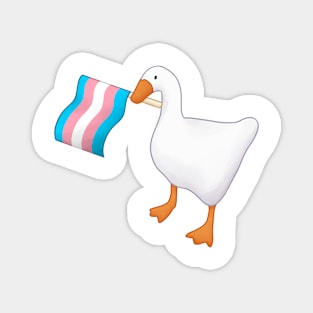 trans goose Magnet