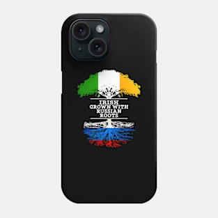 Irish Grown With Russian Roots - Gift for Russian With Roots From Russia Phone Case