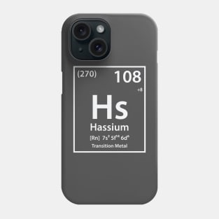 Hassium Element Phone Case