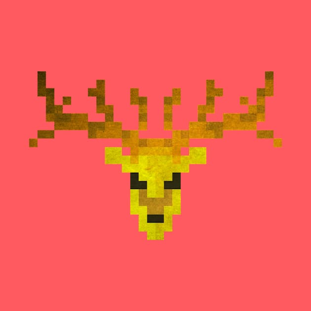 Pixel Deer by Olipix