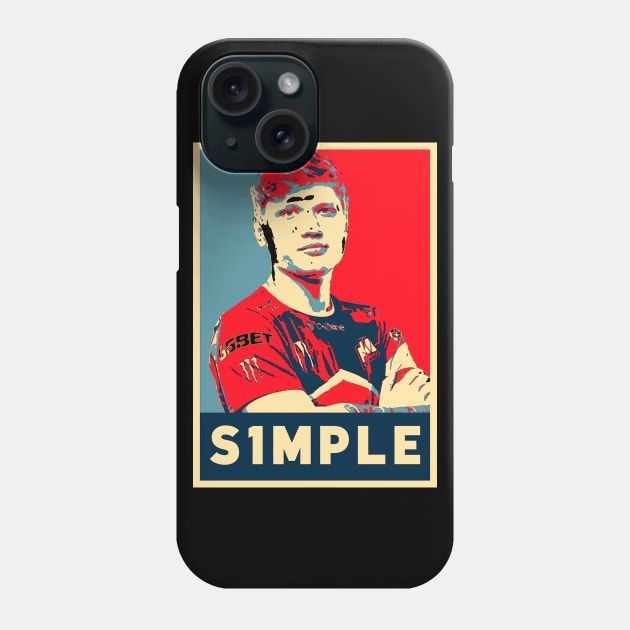 S1mple Phone Case by Jackson Lester