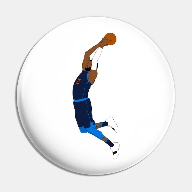 Paul George Pin by SickSticksCo