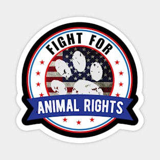 Animal Rights Liberation Human Liberation Magnet