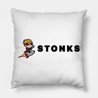 Wall Street Bets Stonks Pillow