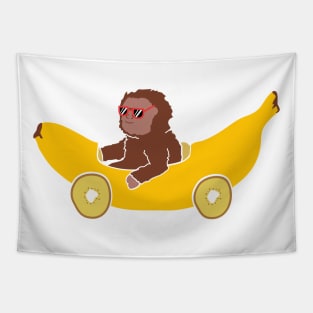 Banana Car Tapestry