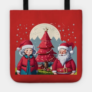 Mr & Mrs Claus Tote