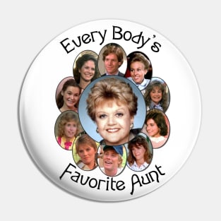 Everybody's Favorite Aunt Jessica Fletcher Pin