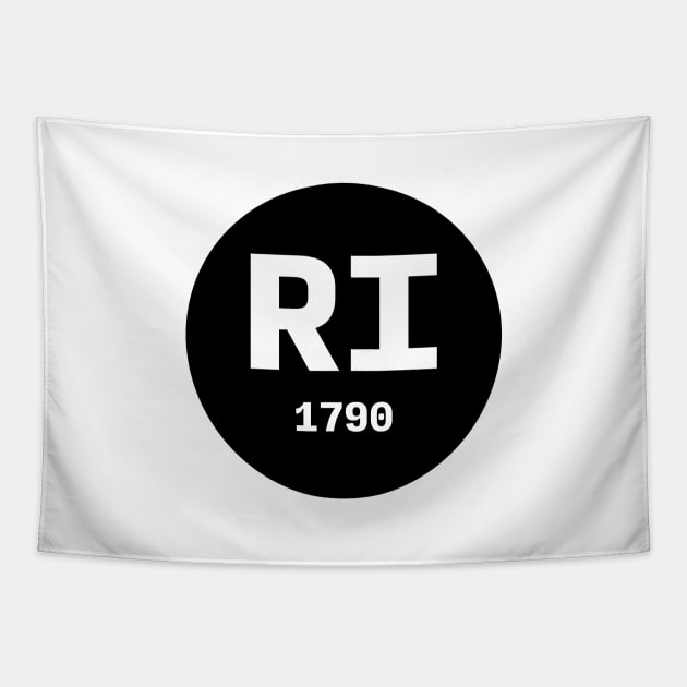 Rhode Island | RI 1790 Tapestry by KodeLiMe