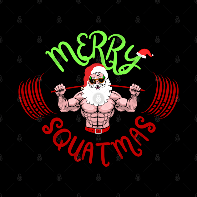 Merry Squatmas Merry Christmas by AniTeeCreation