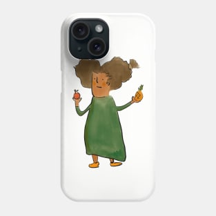 Pineapple Or Apple Lady Phone Case