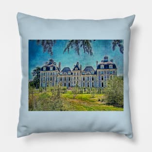 Châteaux of the Loire Valley. Cheverny. Pillow