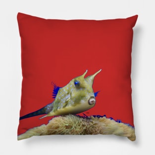 Devil fish Pillow
