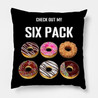 Check out My Six Pack - Funny Gym and Workout Pun Pillow