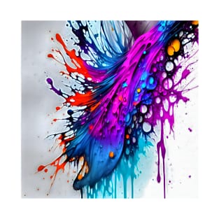 Colorful splash artwork T-Shirt