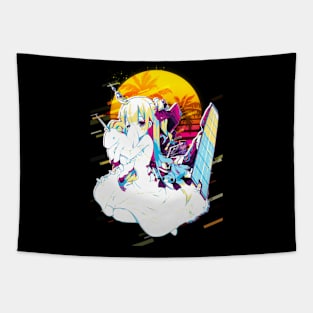 Azur Lane Unicorn Tapestry