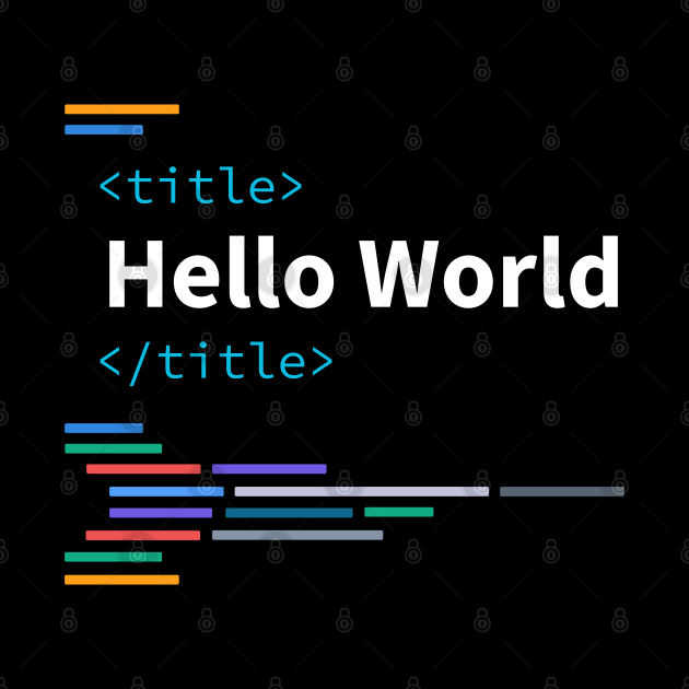 Developer Hello World by thedevtee