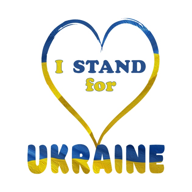 I Stand for Ukraine by MONLart