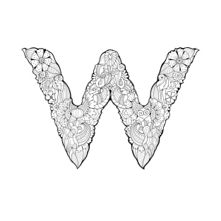 Letter W T-Shirt