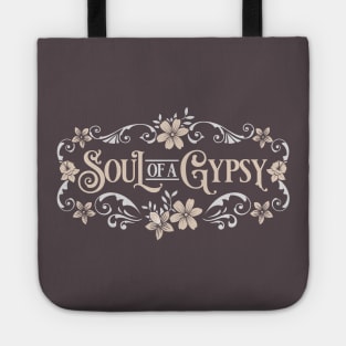 Soul Of A Gypsy Vintage Style Tote