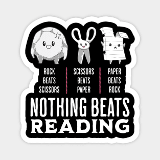 Rock Paper Scissors Reading Magnet