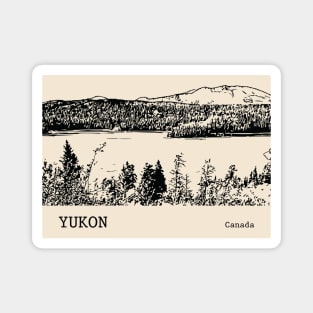 Yukon Canada Magnet