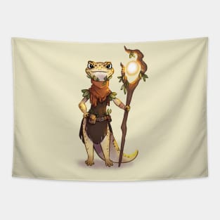 Druid Lizard Tapestry