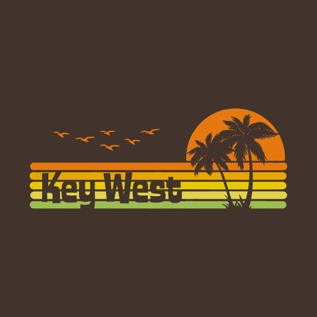 Vintage Retro Key West by ThisIsFloriduhMan