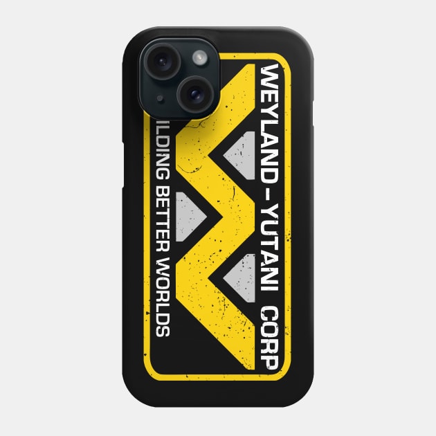 Weyland Yutani Corp - Distressed Texture Phone Case by Shut Down!