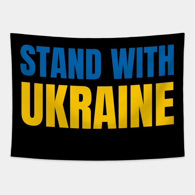 Stand With Ukraine Tapestry by ShopBuzz