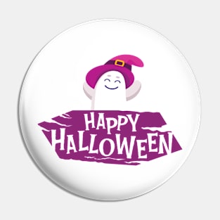 Happy and aswome Halloween Pin