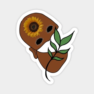 Surreal Sunflower Forehead Magnet