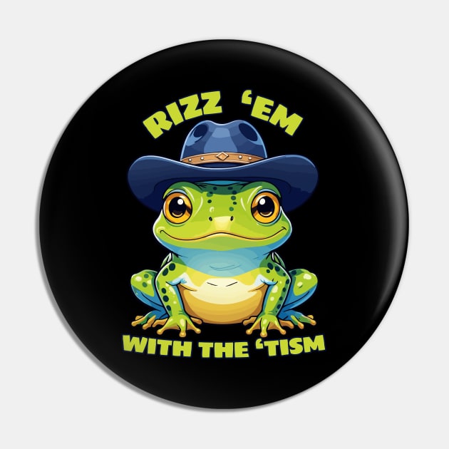 RIZZ EM Pin by vibrain